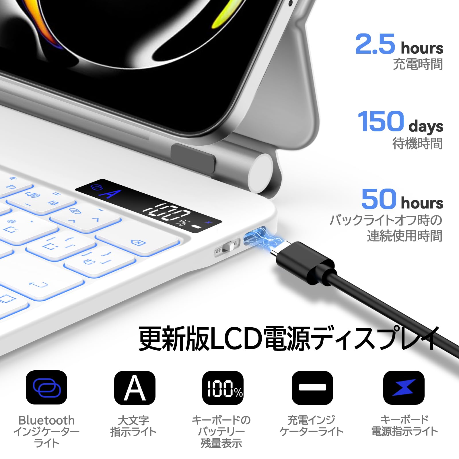 iPad Pro11インチ(M4)マジックキーボード バックライト・ペンホルダー Amazon.co.jp: マジックキーボード 2024 11インチ iPad Pro (M4